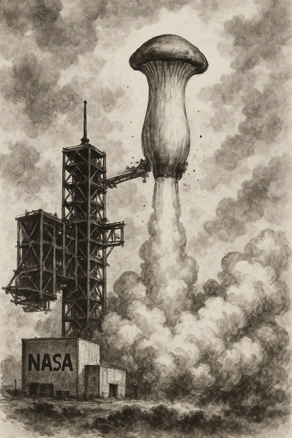 きのことたけのこのロケット発射