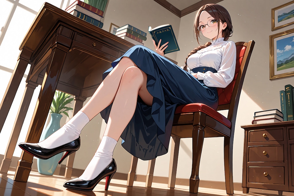 栞原さんとふくらはぎ