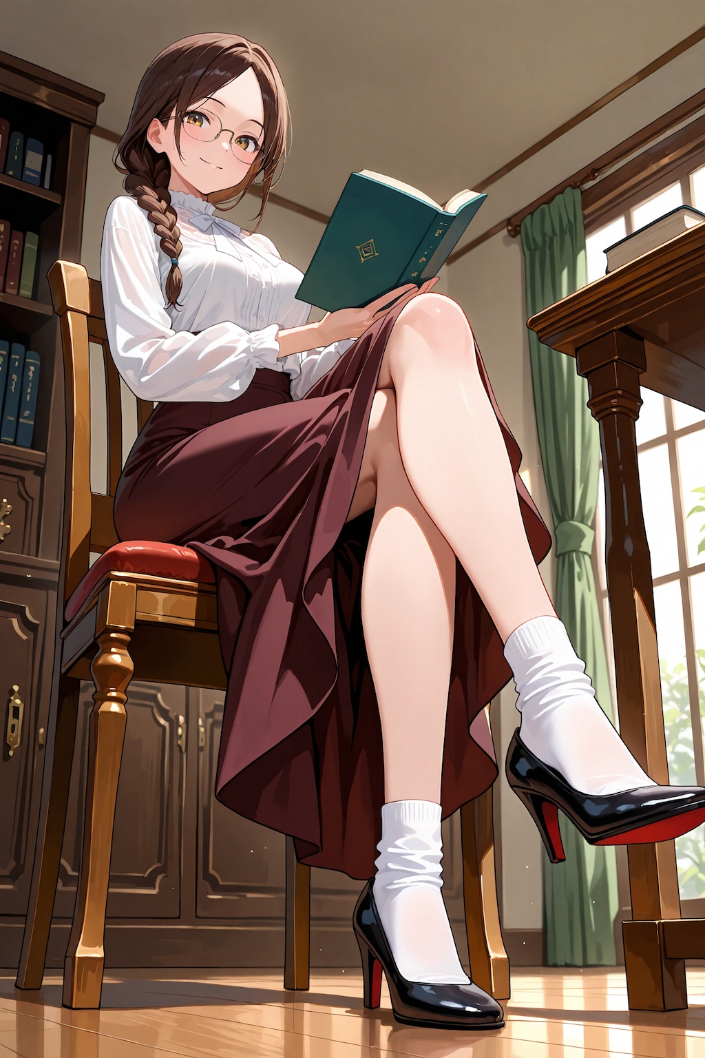 栞原さんとふくらはぎ