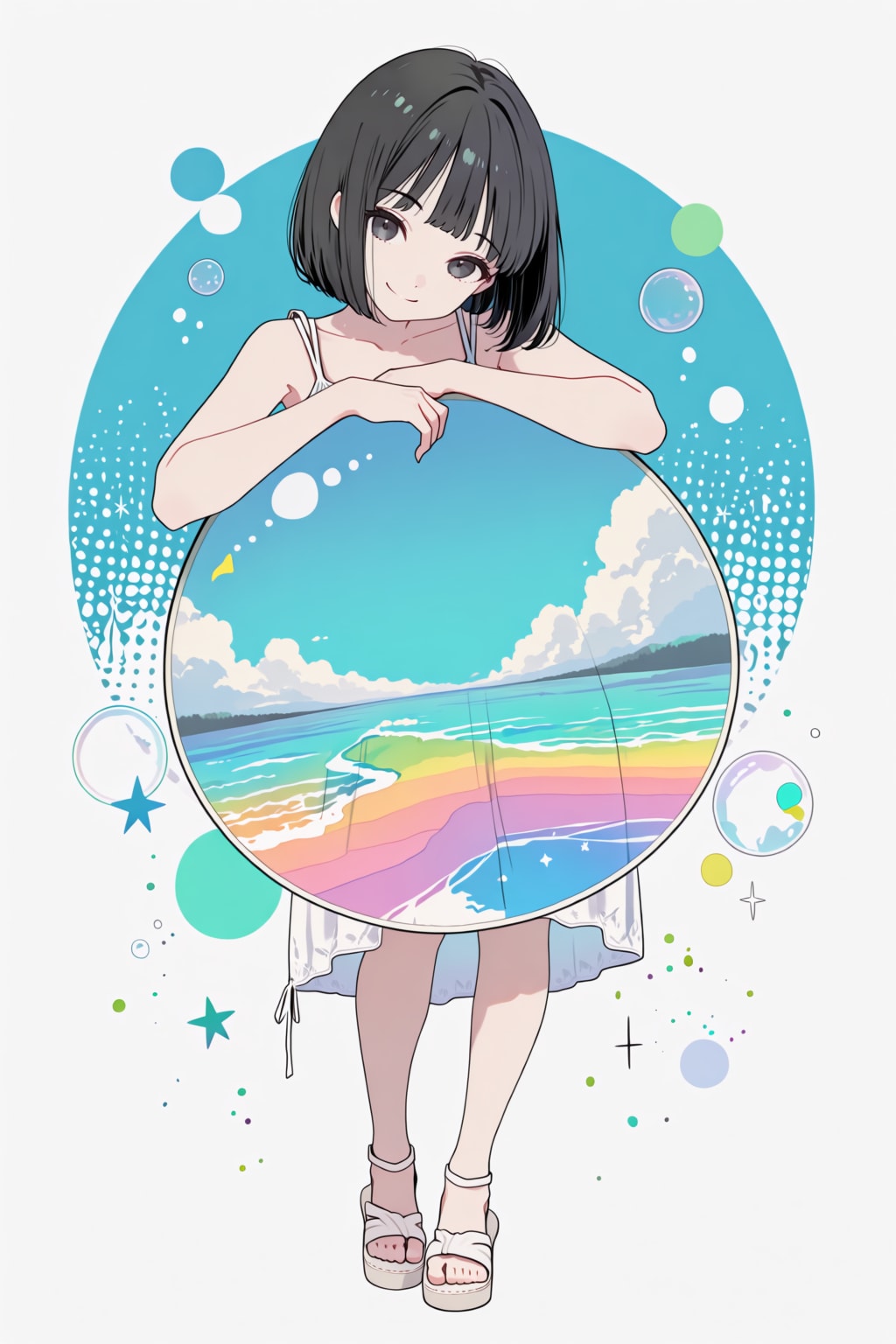 晴れないかなぁ | の人気AIイラスト・グラビア