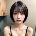 おっぱいポロリ220《穴開き下着》 8枚目
