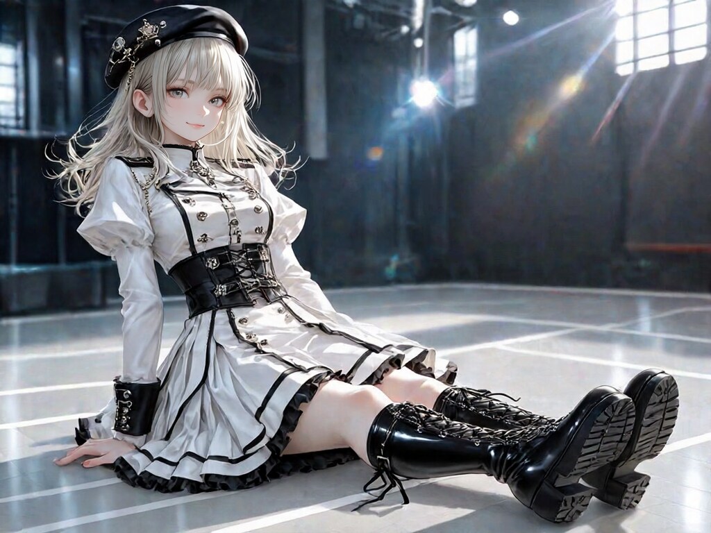 たしかに座らない💦（衣装といっしょ）