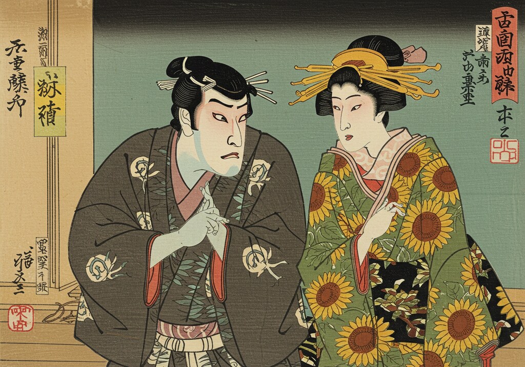 田舎歌舞伎「向日葵娘」・ヒマワリのある風景39