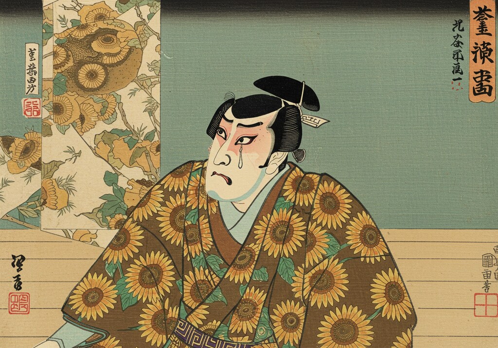 田舎歌舞伎「向日葵娘」・ヒマワリのある風景39