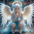 お餅を好きな天使が舞い降りた 8枚目
