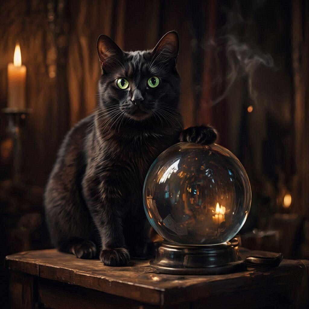 占い師の猫