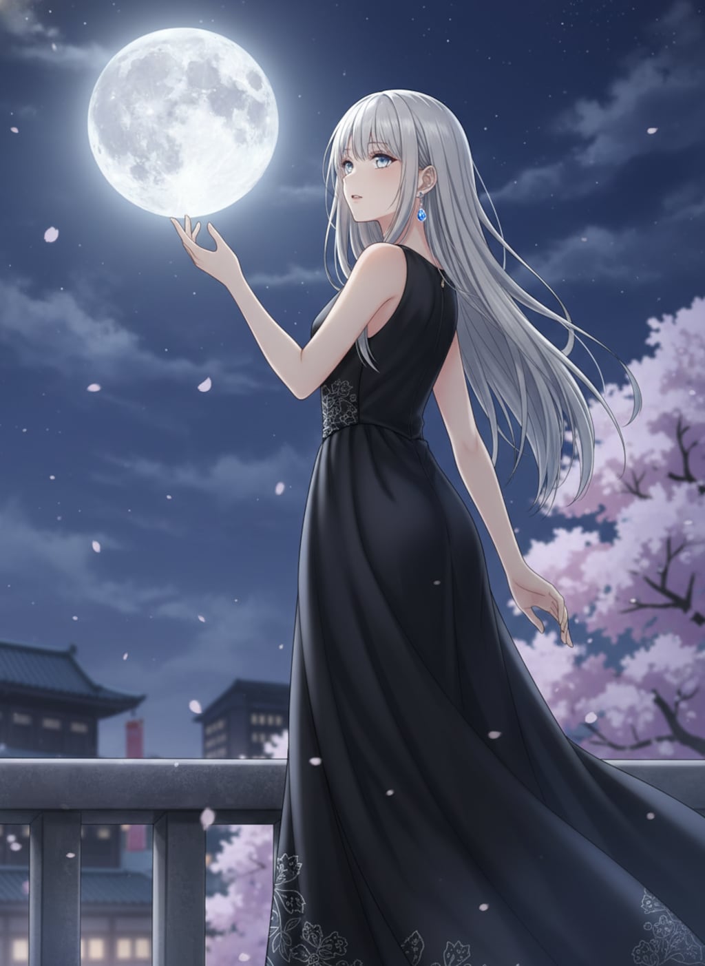 月を紡ぐ夜の乙女