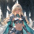金髪ロング女騎士 3枚目