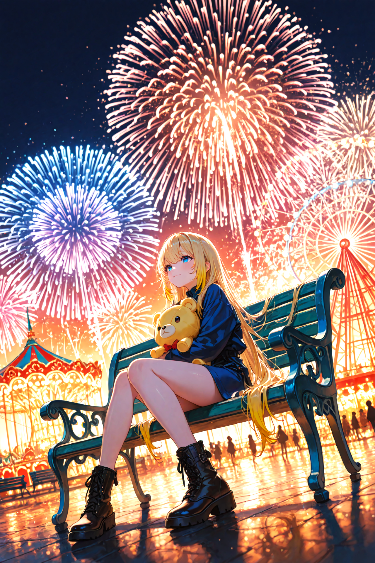 花火バージョン | の人気AIイラスト・グラビア