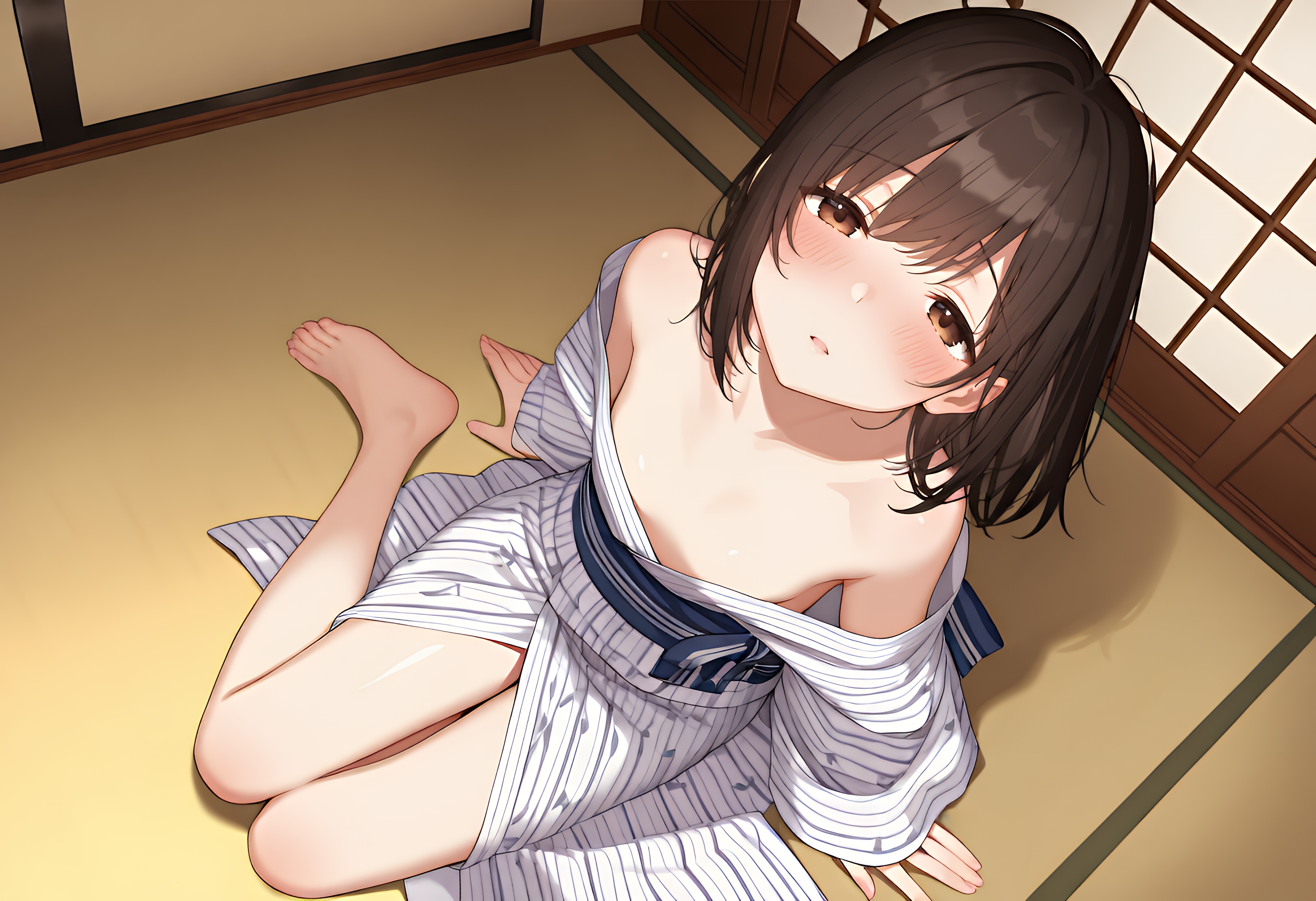 はだける
