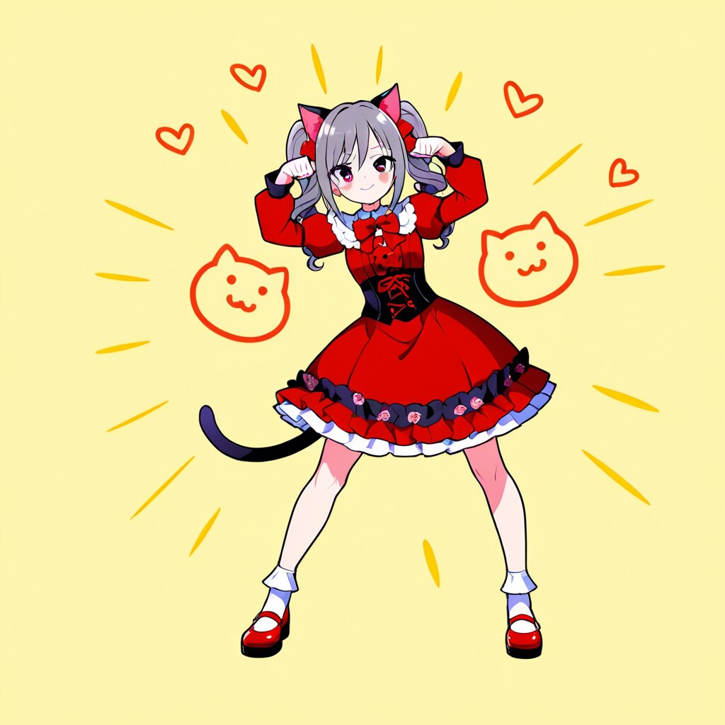猫耳娘2 | の人気AIイラスト・グラビア