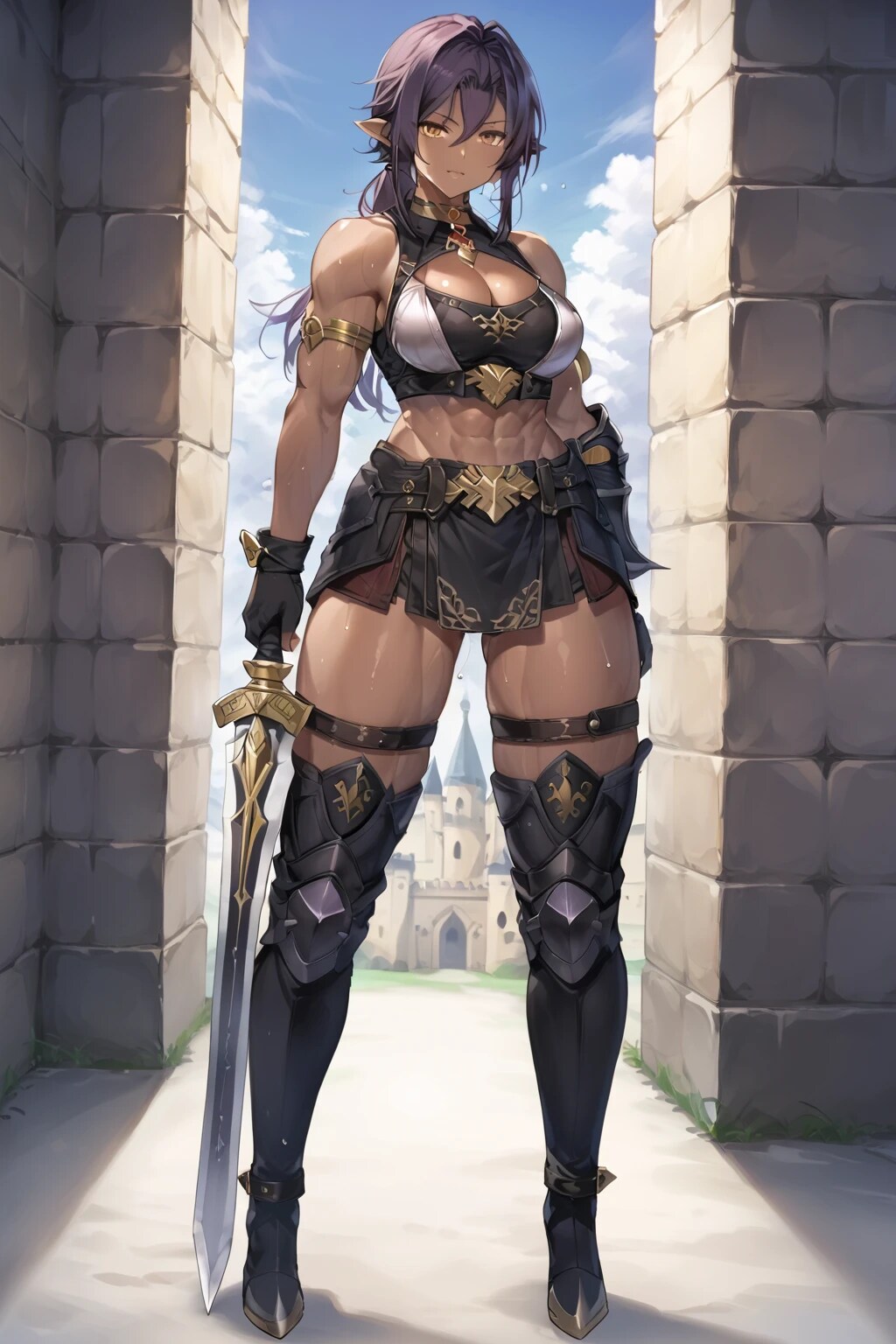 エルフの戦士 | の人気AIイラスト・グラビア