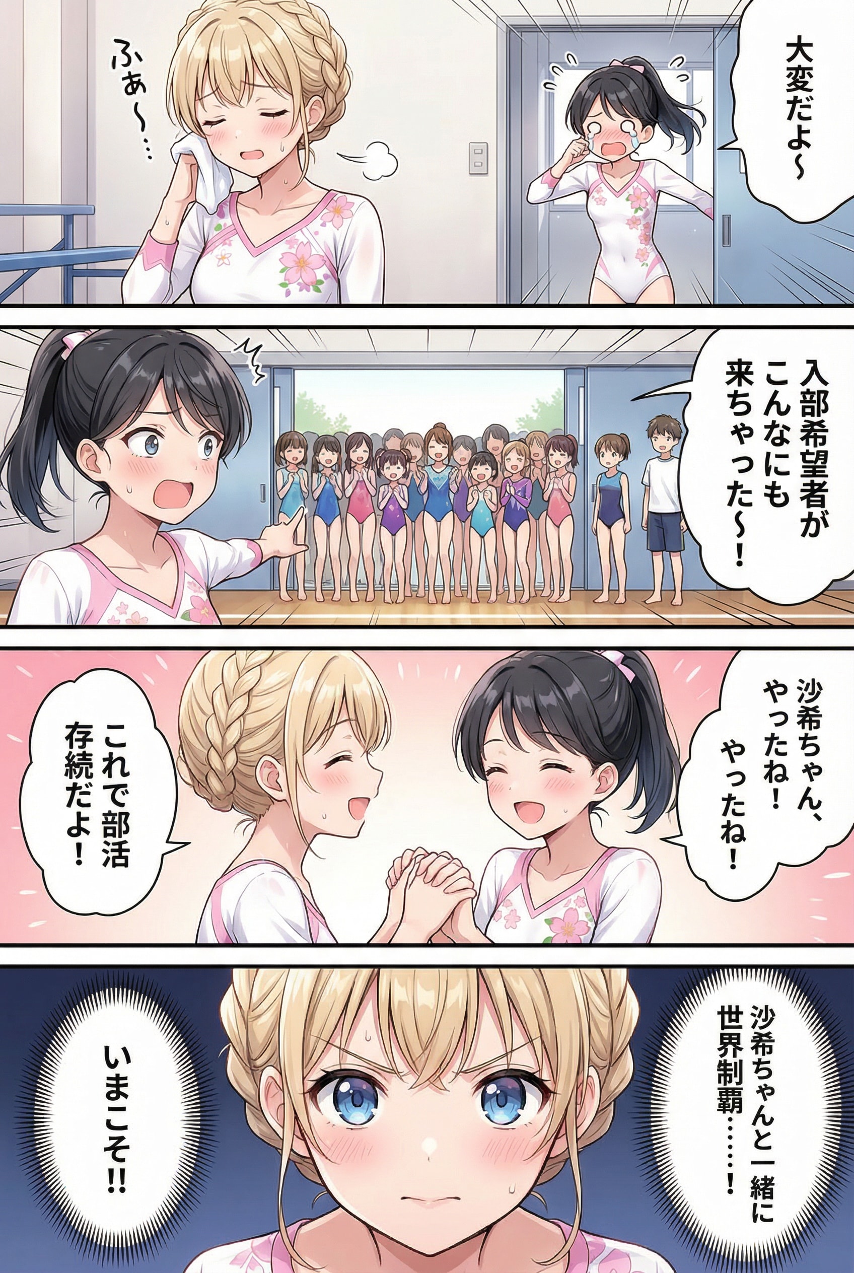 【お礼】「新体操部、新人募集！」にご参加いただきありがとうございました♪🥰✨