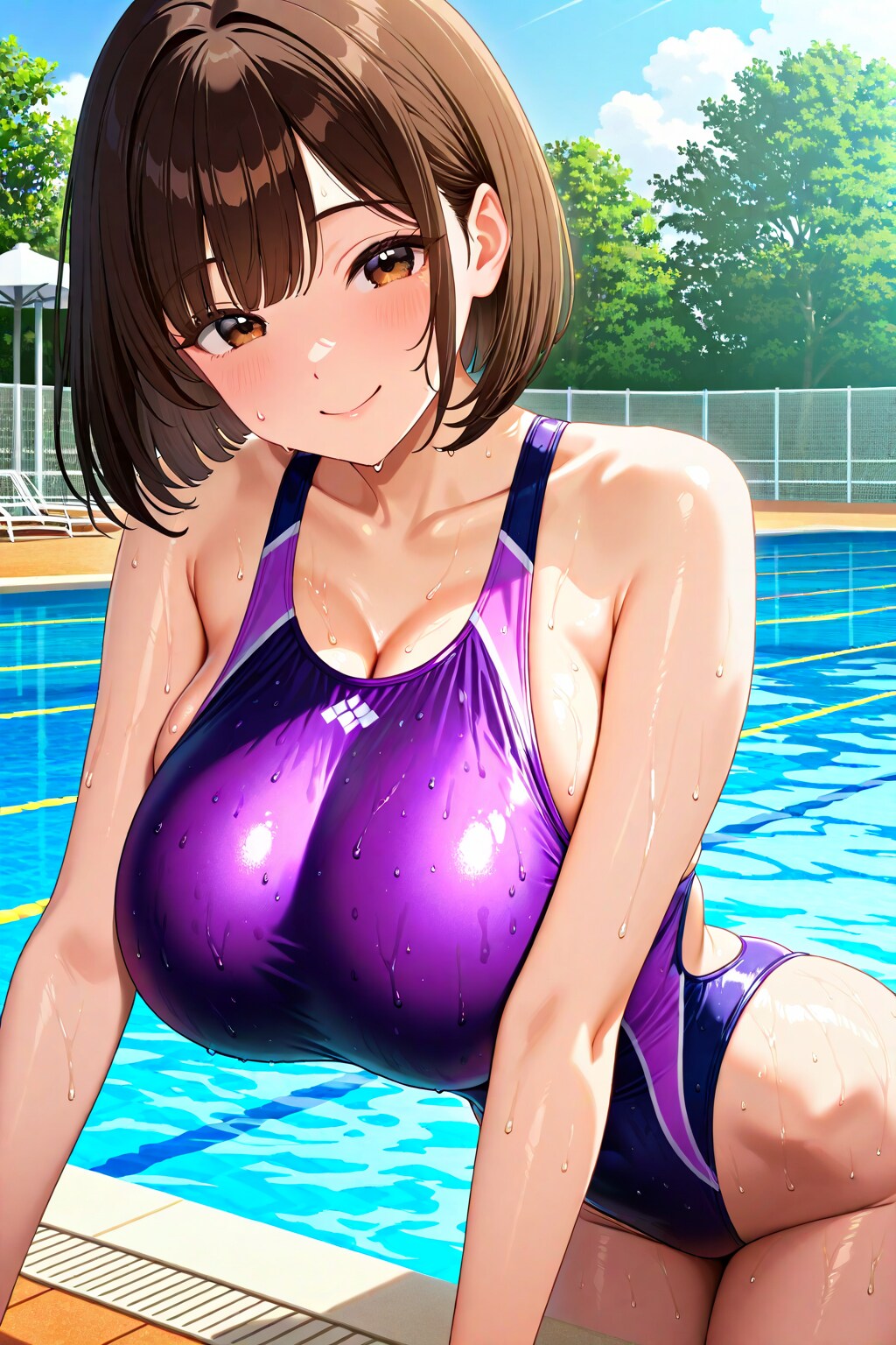 プールのアキちゃん