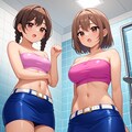 ビキニ＆チューブトップ＋タイトスカート水着14 7枚目