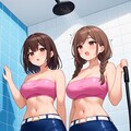 ビキニ＆チューブトップ＋タイトスカート水着14 9枚目