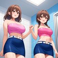 ビキニ＆チューブトップ＋タイトスカート水着14 8枚目