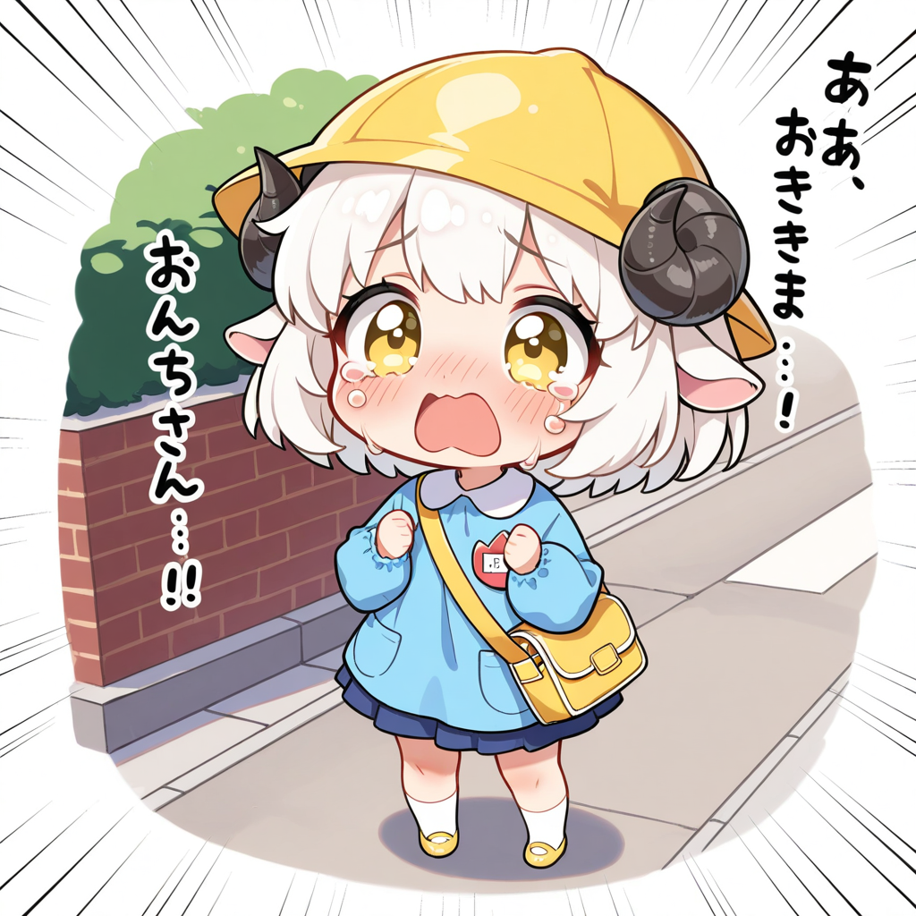 ある日突然！！迷える子羊になってしまったメイちゃん！！
