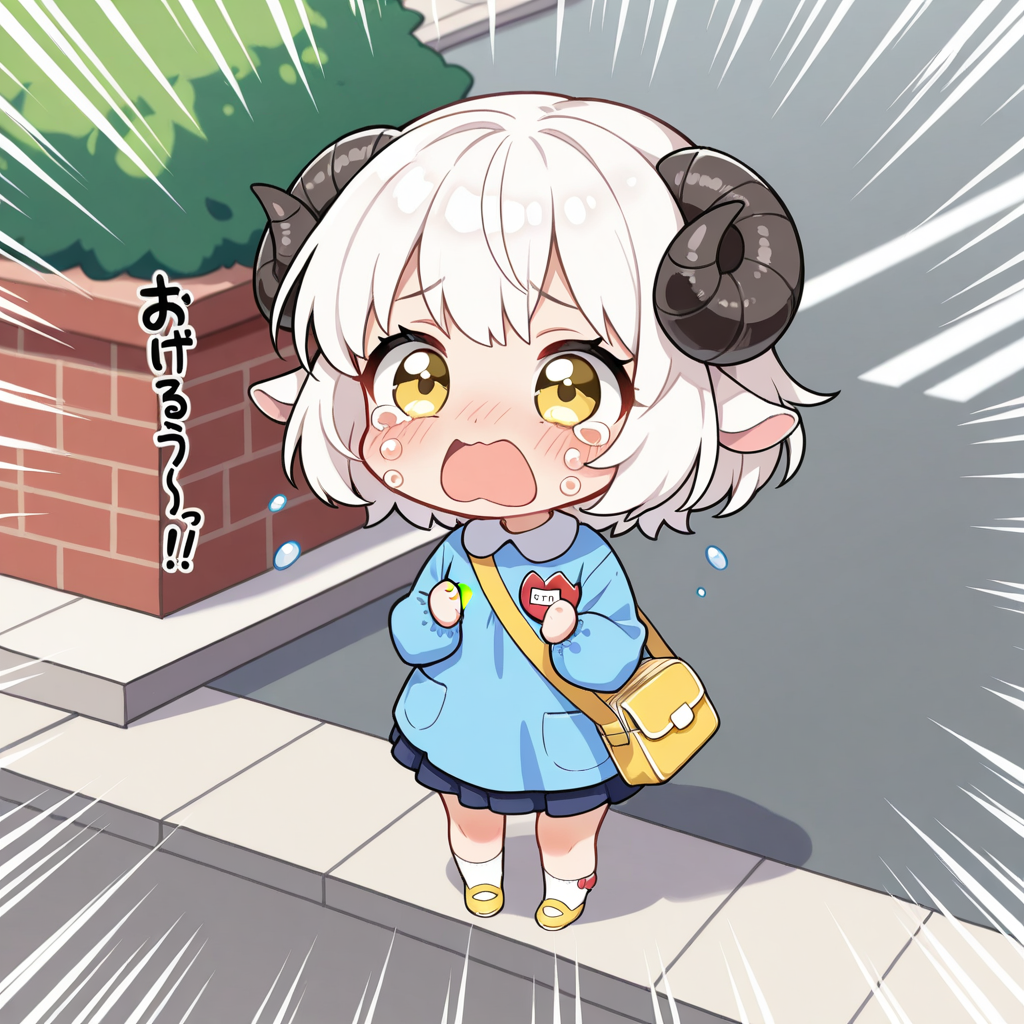 ある日突然！！迷える子羊になってしまったメイちゃん！！
