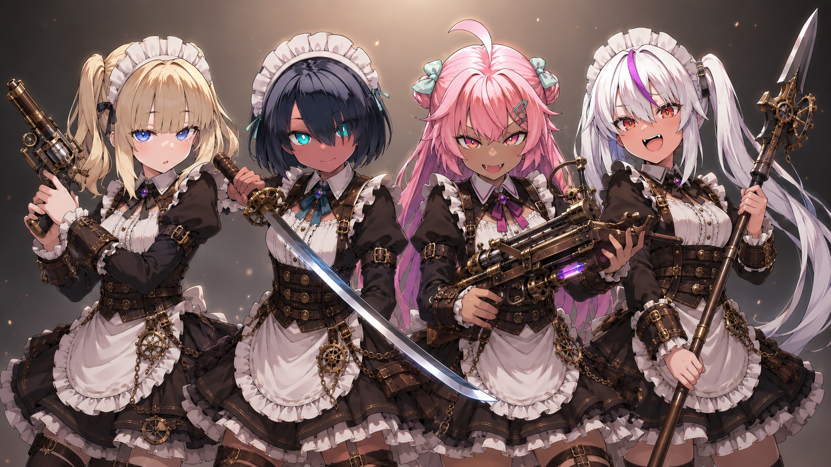 蒸気機構なメイド隊