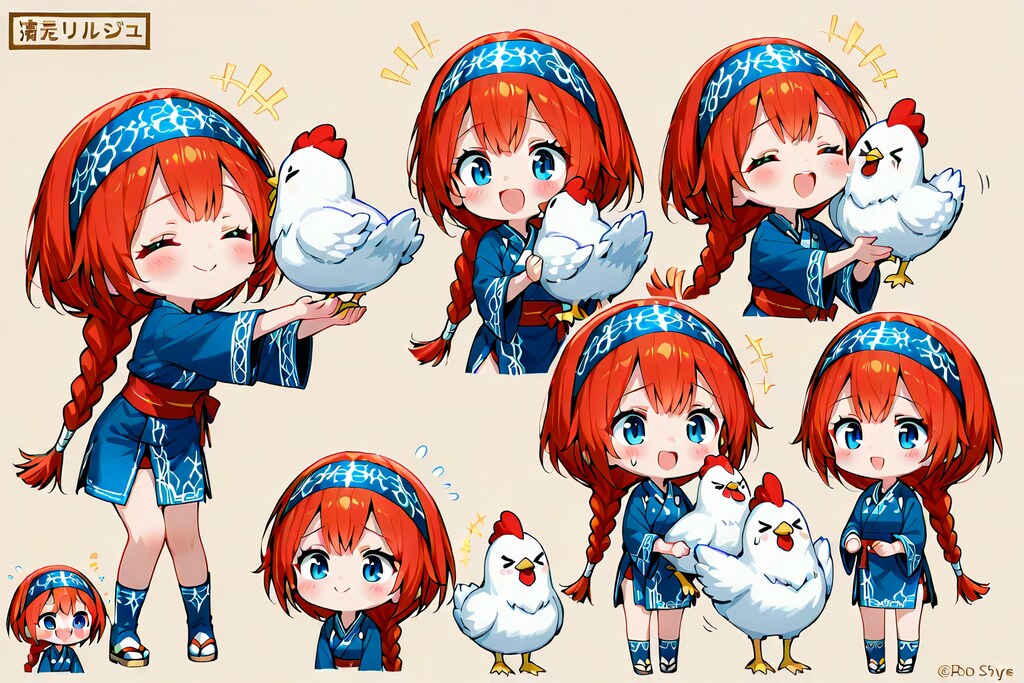 鶏とコロポックル