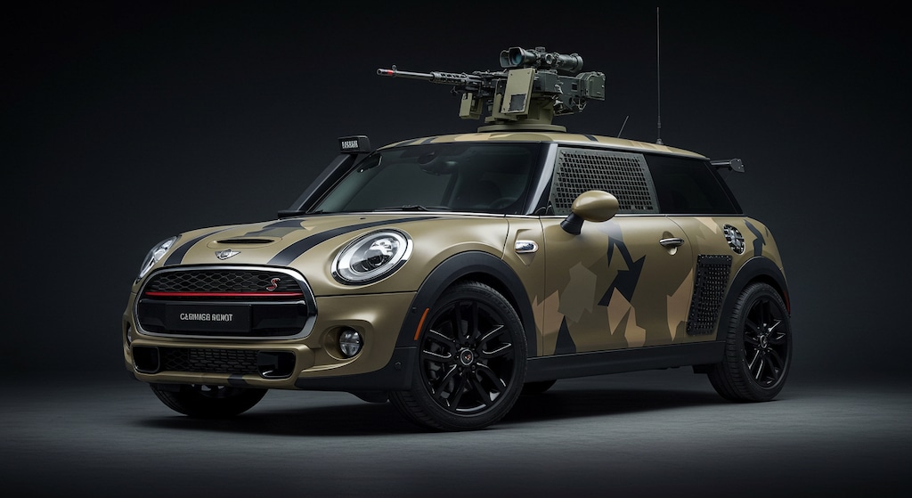 ミニクーパー軍用車