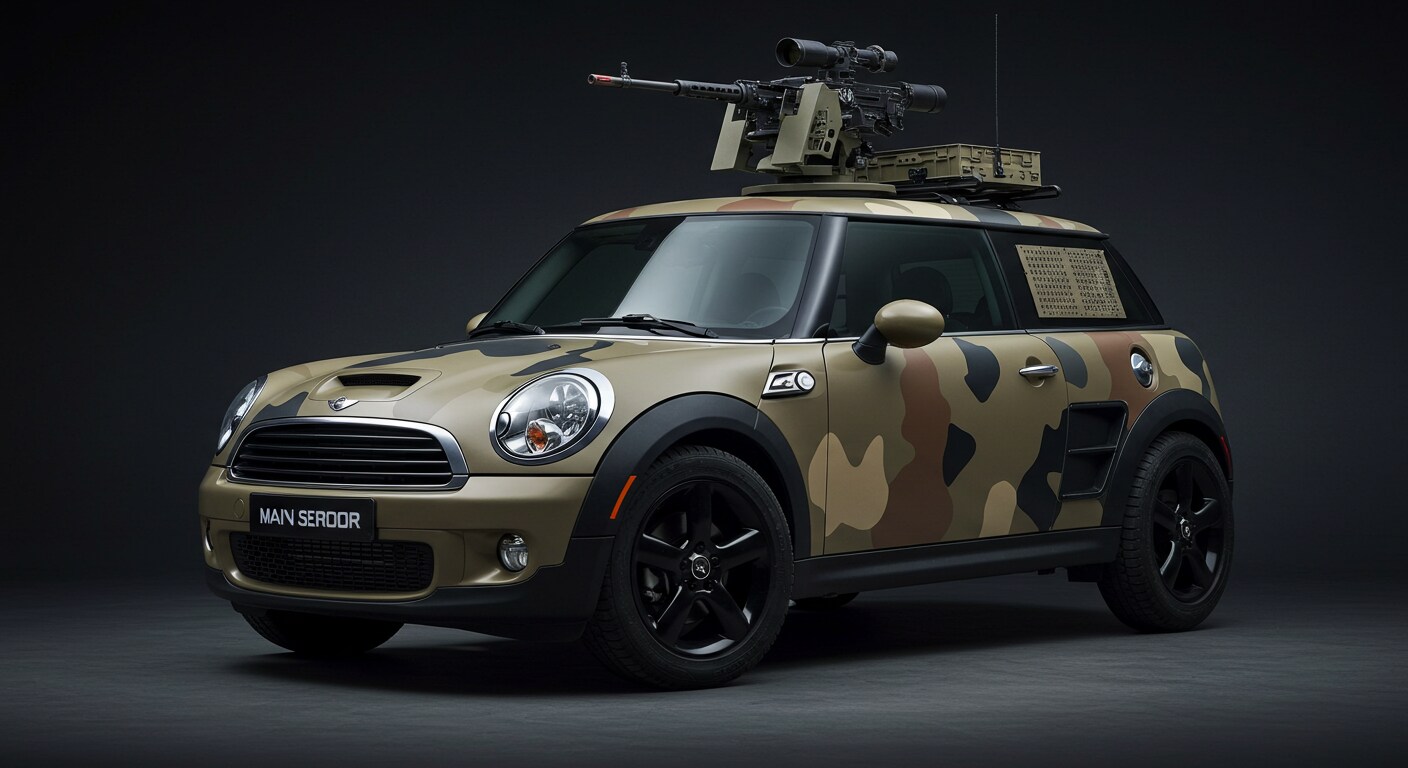 ミニクーパー軍用車