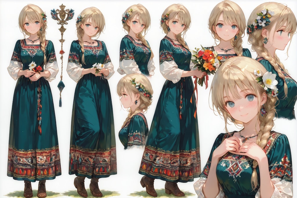 民族衣装設定集