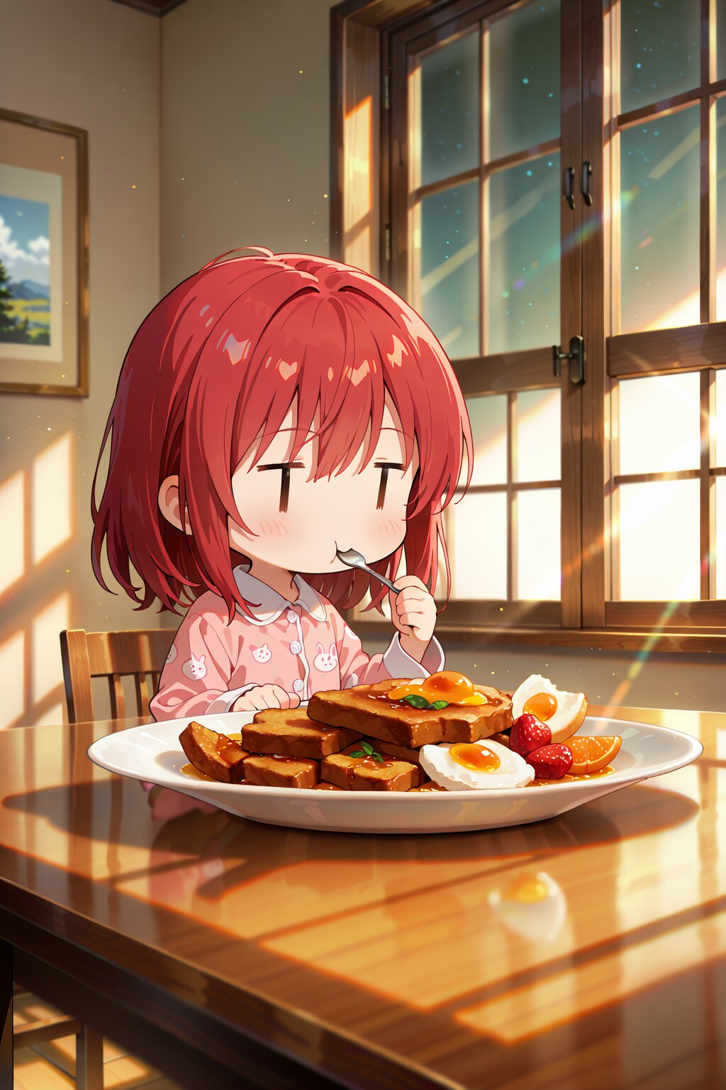 起き抜けのジト目先生 YA03