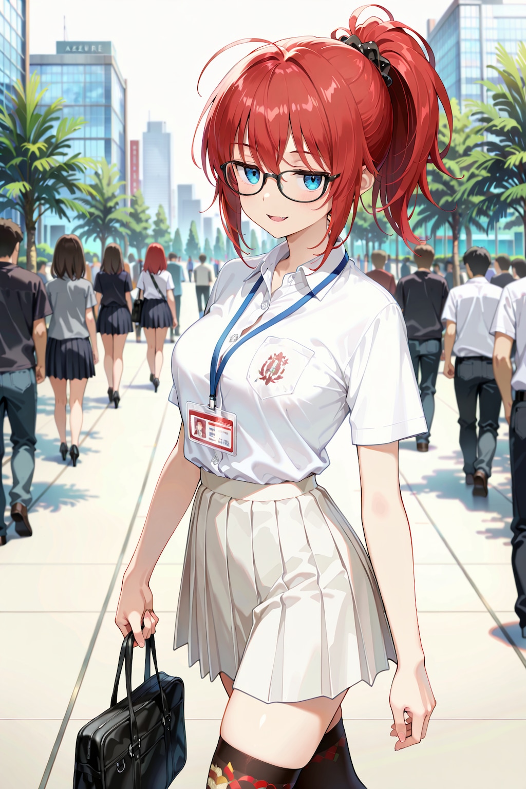 起き抜けのジト目先生 YA03