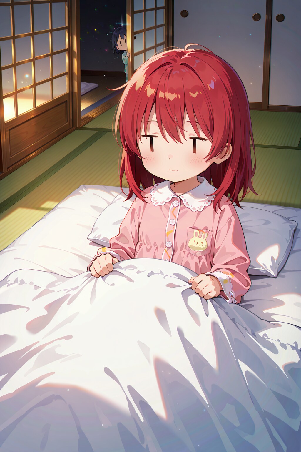 起き抜けのジト目先生 YA03