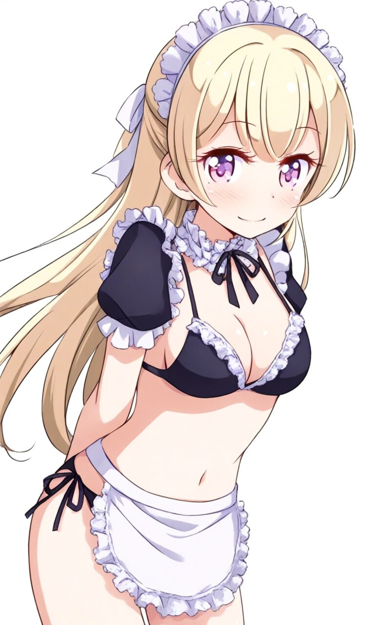 白鷺千聖 メイドビキニ