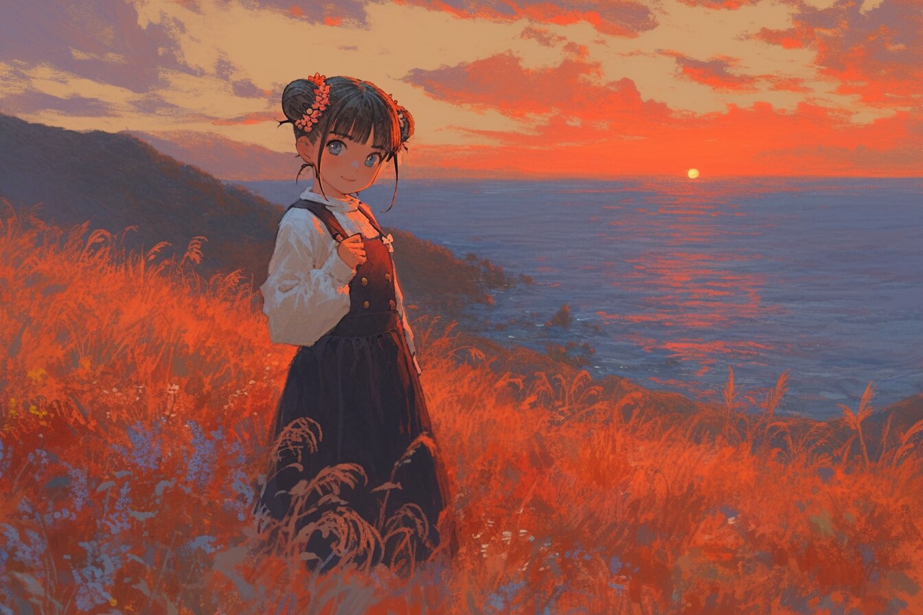 夕暮れのおだんごちゃん🍡✨188