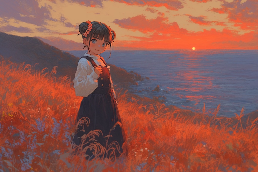夕暮れのおだんごちゃん🍡✨188