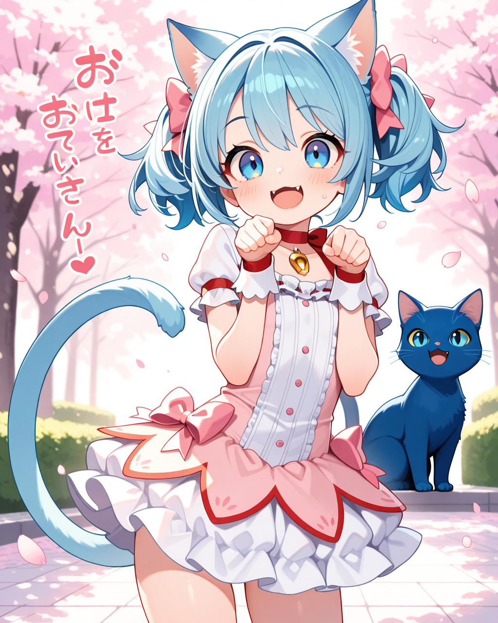 まどかコスプレをするまきちゃん