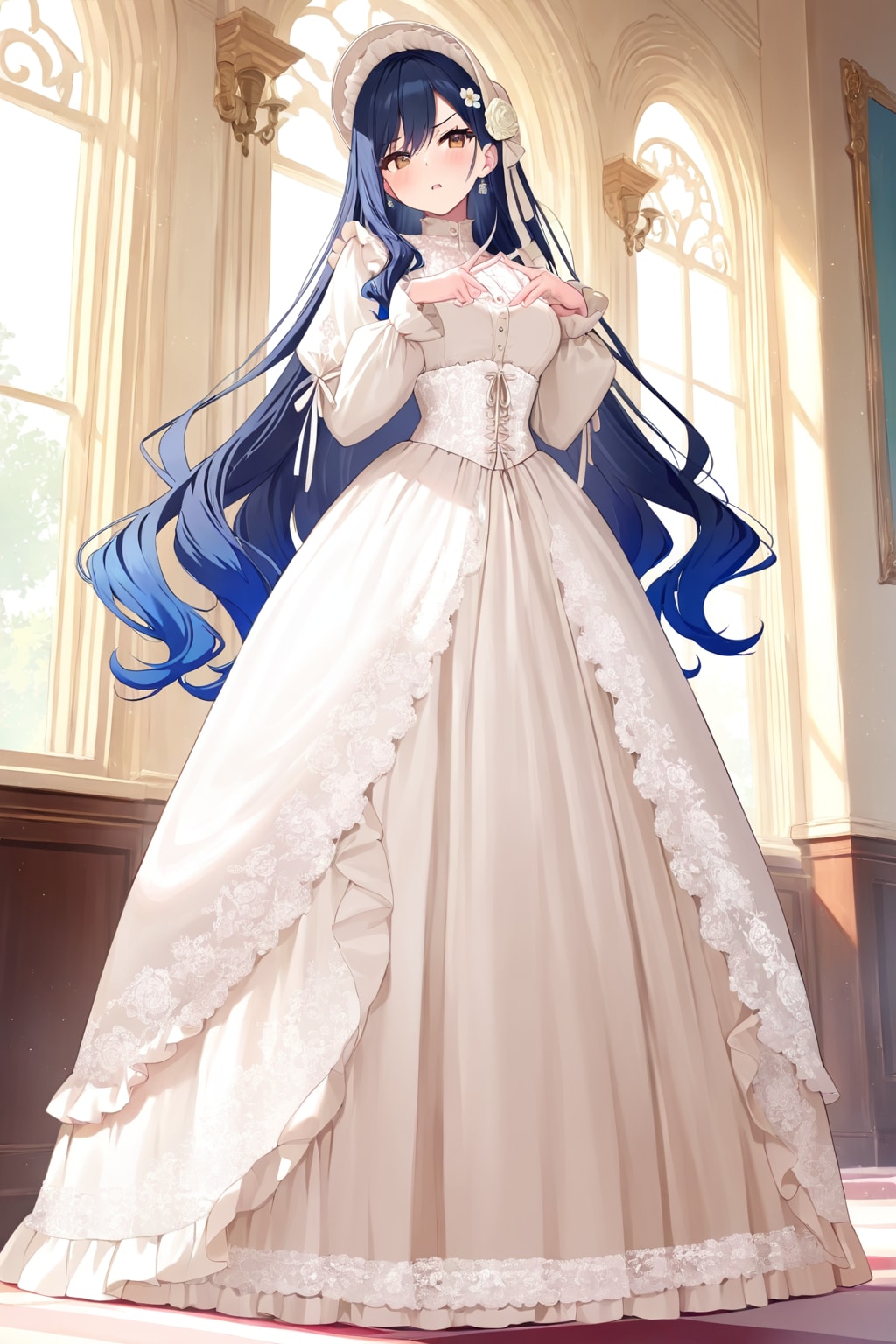 How is my OC in a beautiful dress