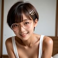 薄着の丸メガネ少女 9枚目