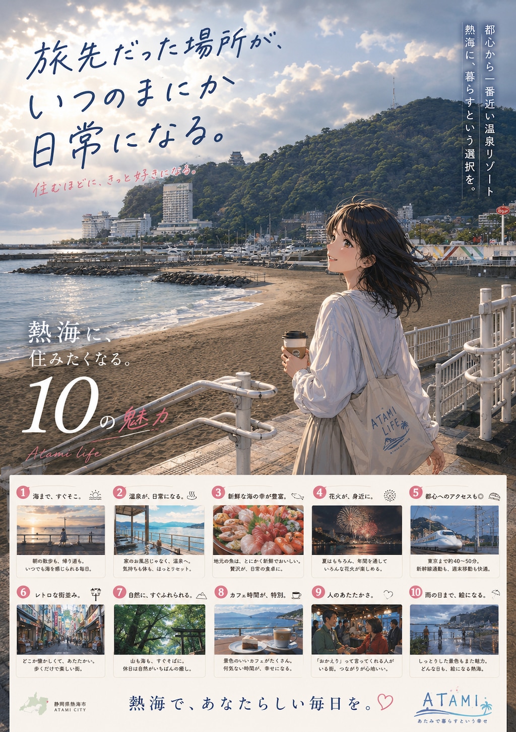 旅先だった場所が、いつのまにか日常になる。― 熱海に、住みたくなる。