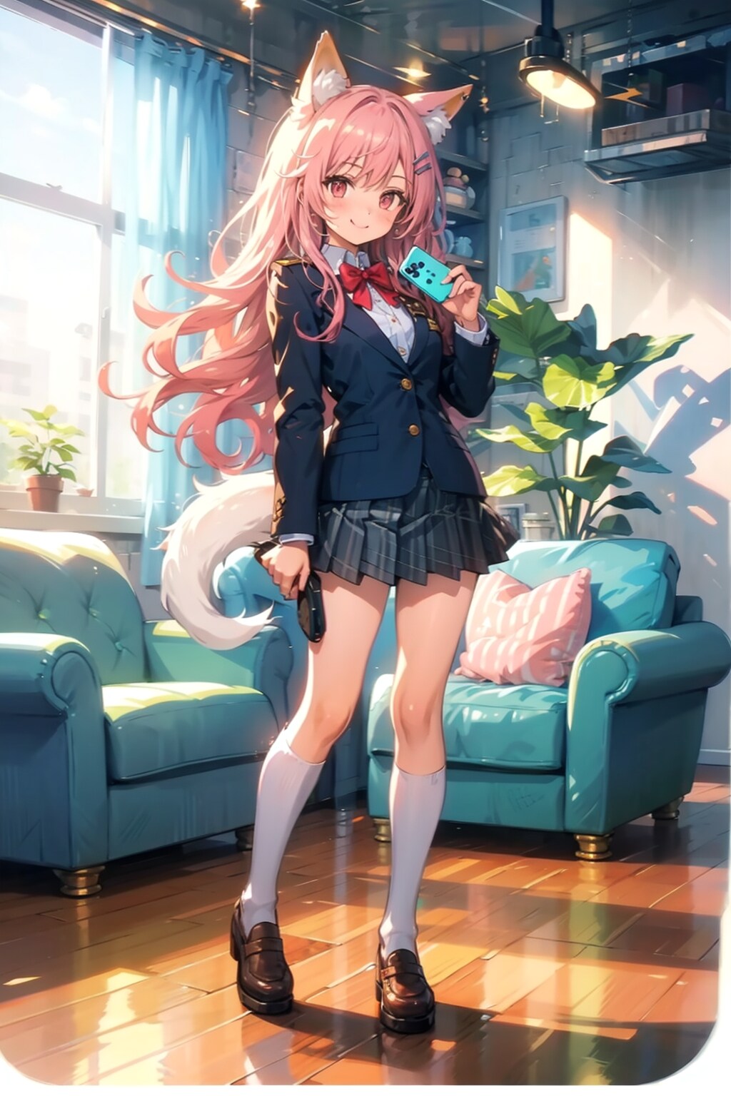 今日の狐耳娘
