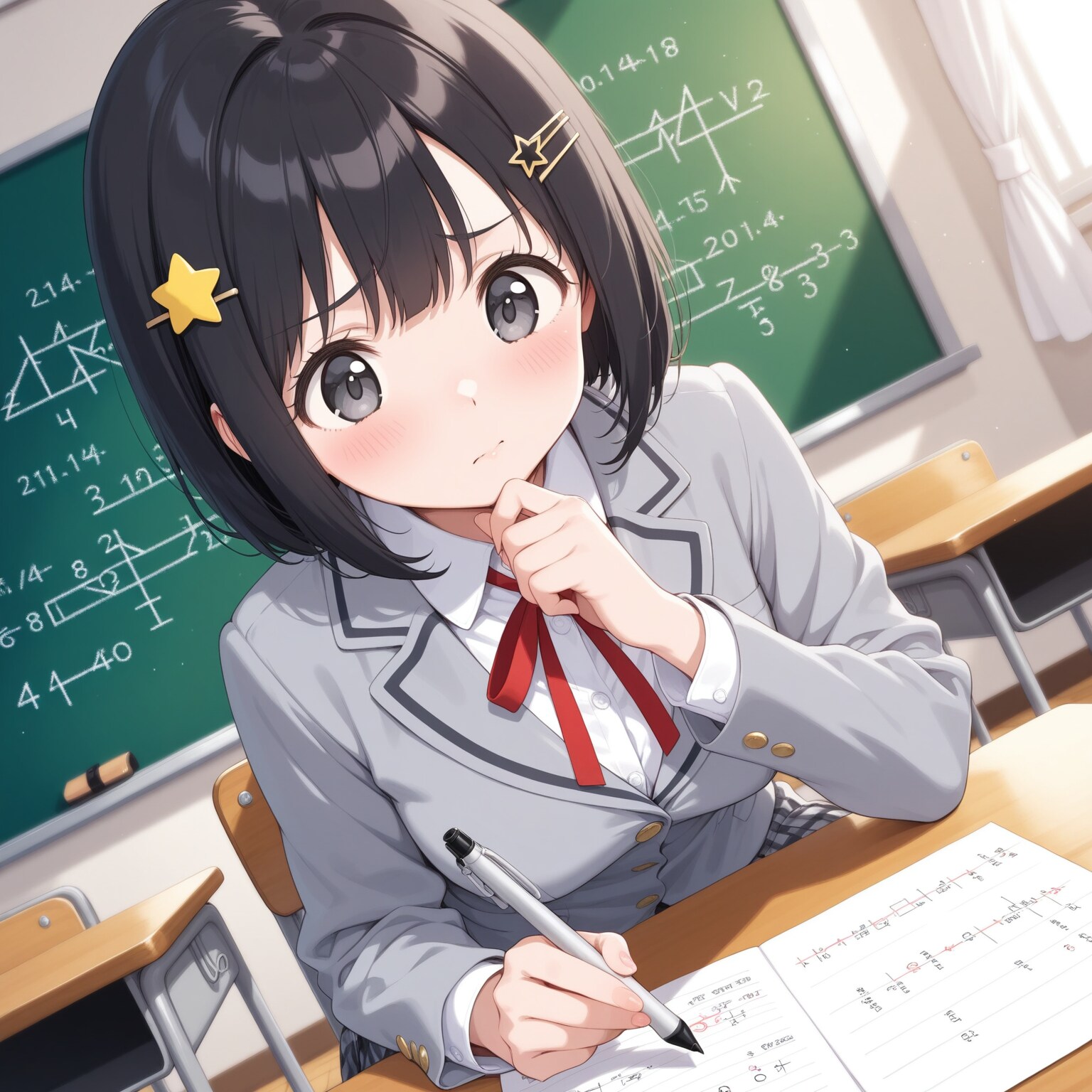 授業中