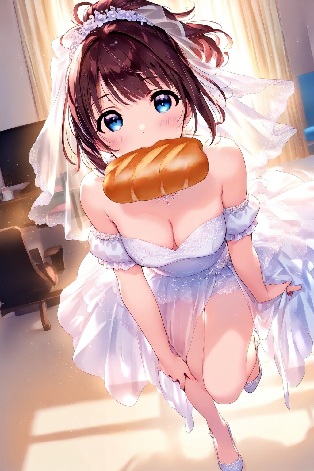 結婚式、今日だった！