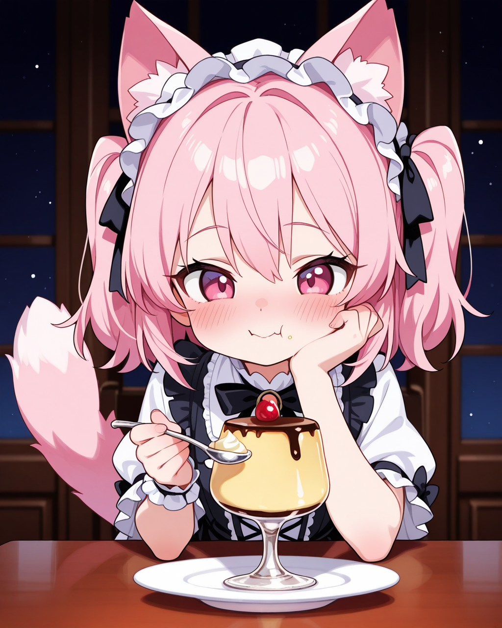 今日はプリンの日