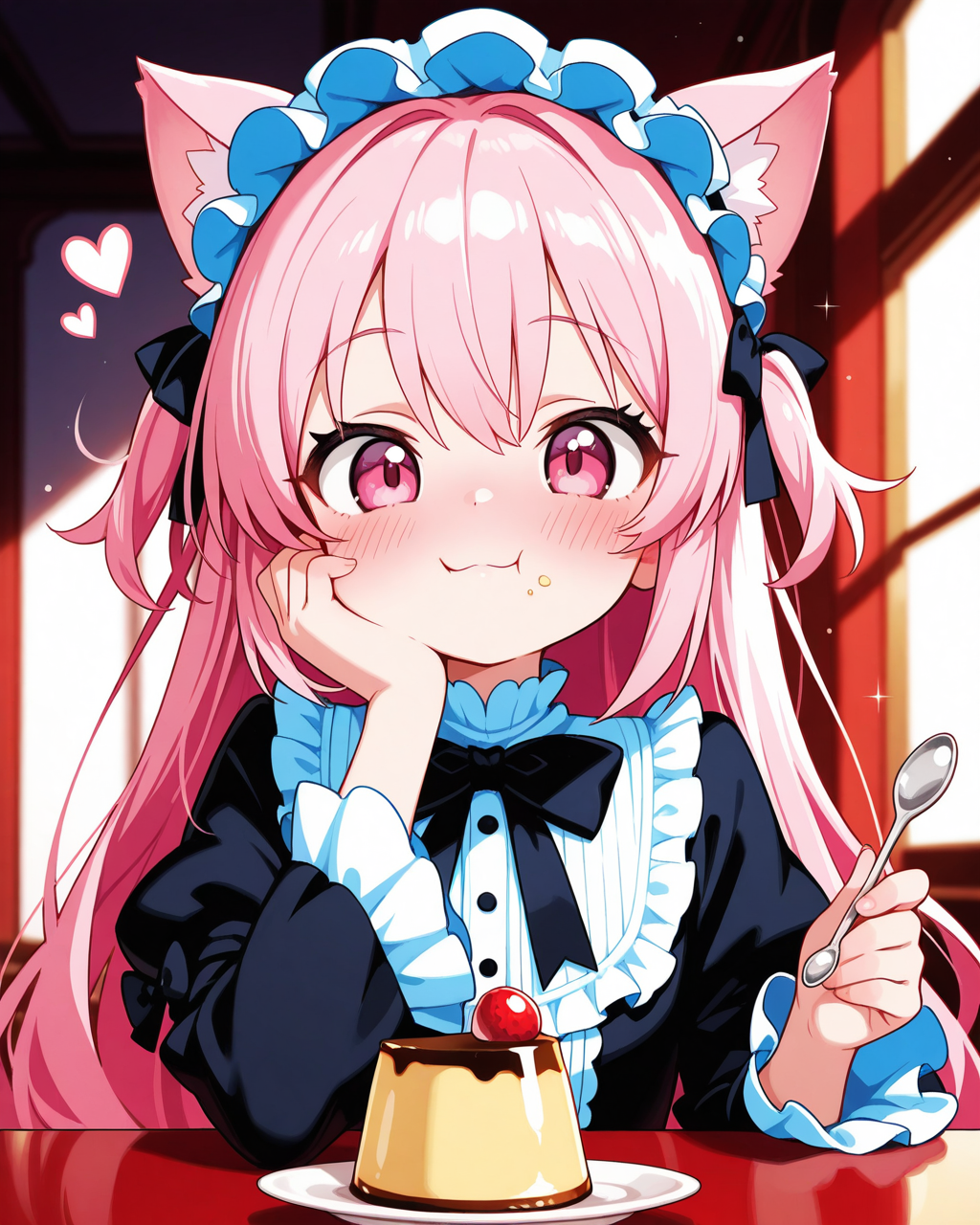 今日はプリンの日