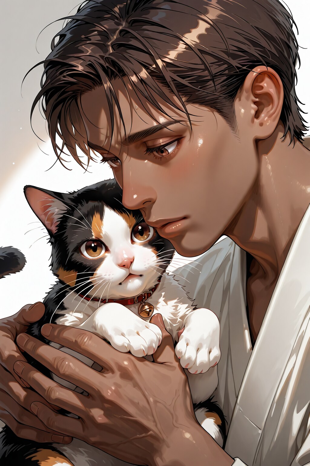 猫を持つ人