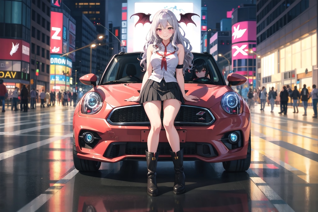 サイバーシティでラフに