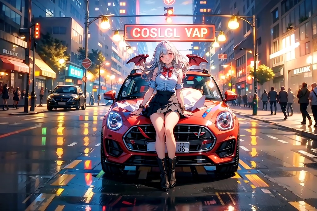 サイバーシティでラフに