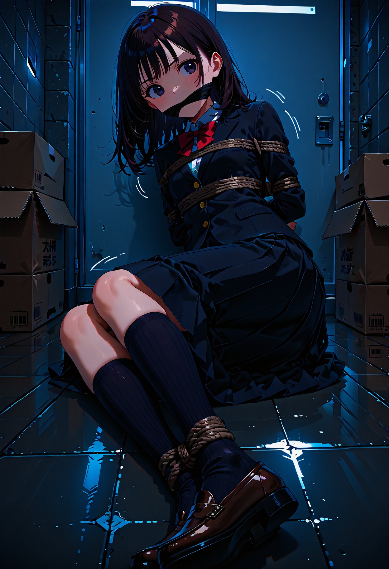 藻掻く少女 | の人気AIイラスト・グラビア