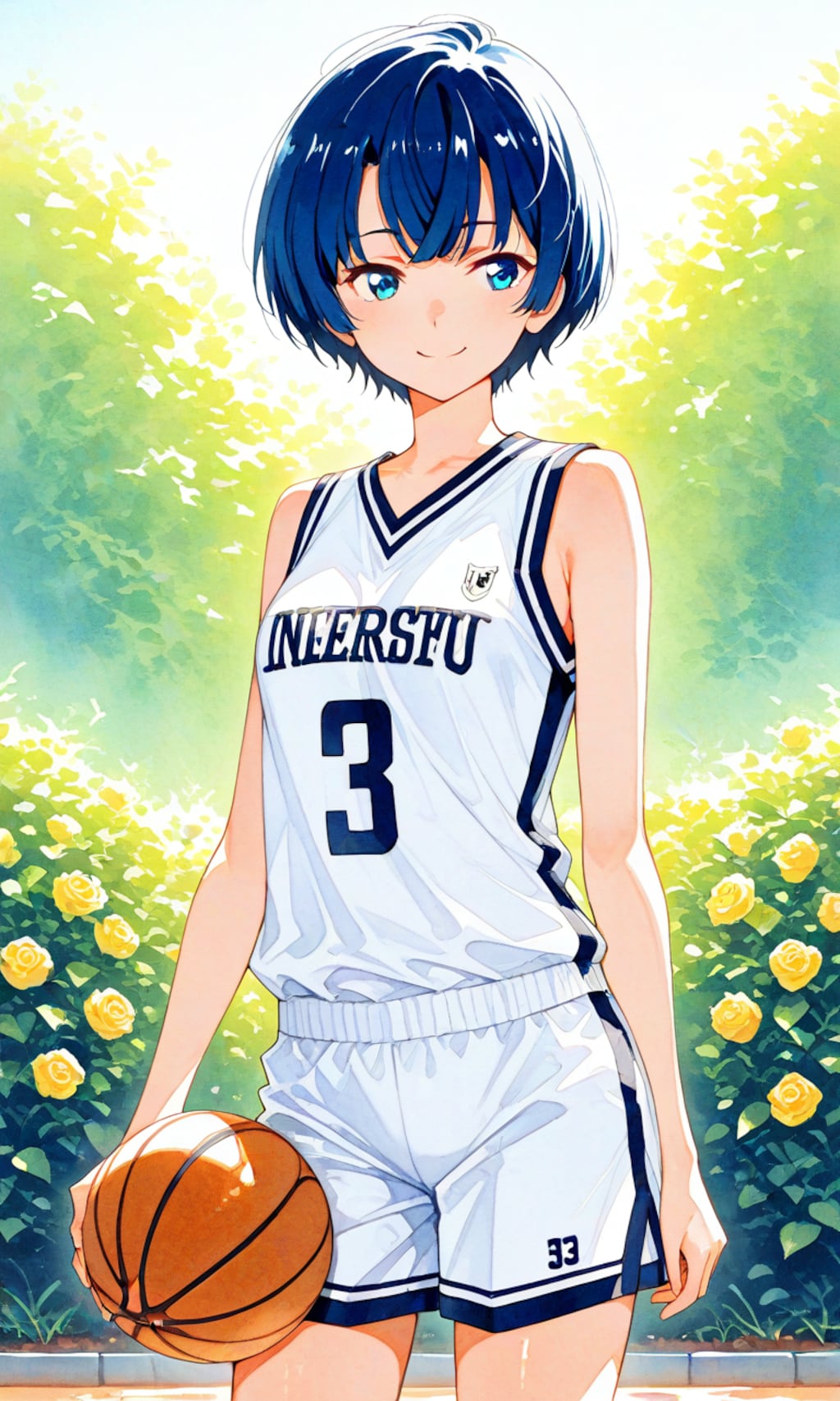 バスケガールな柑菜ちゃん