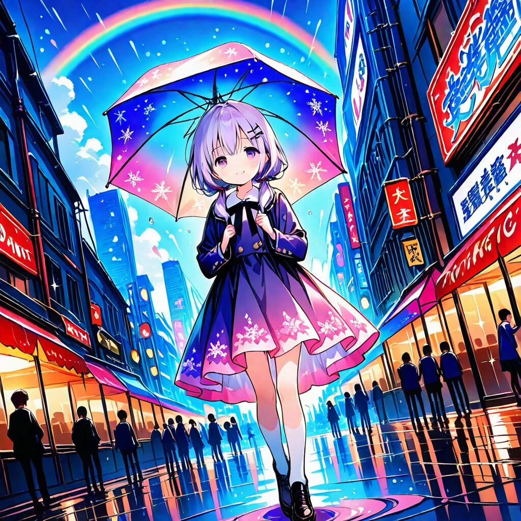 なんか凄いカラフル！ | の人気AIイラスト・グラビア