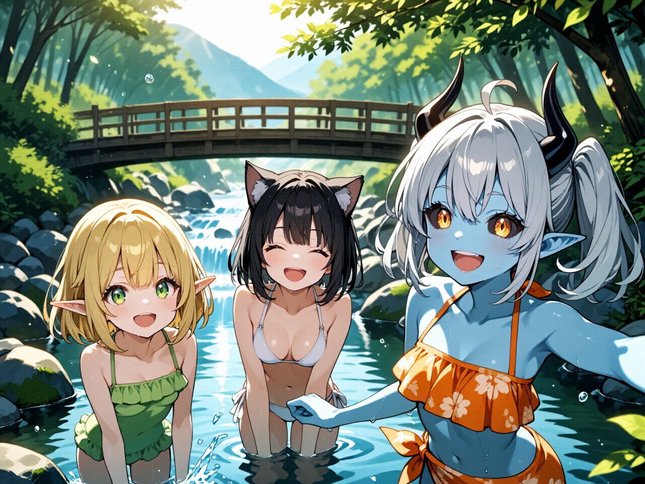 川遊び４